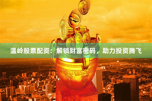 温岭股票配资：解锁财富密码，助力投资腾飞